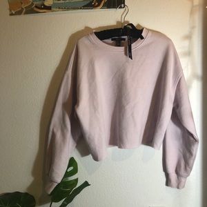 Light Pink Crop Sweater